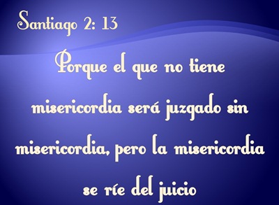 SANTIAGO 2:13